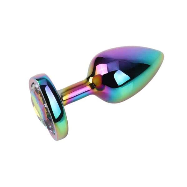 Rainbow Heart Gem Plug Size S - Image 4