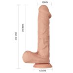 Realistic Dildo with Suction Cup Bergrisi 10.2 - Image 7