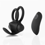 Reerin Dual Vibrating Ring USB Remote Control USB Silicone - Image 4