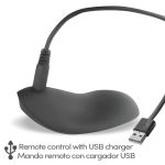 Reerin Dual Vibrating Ring USB Remote Control USB Silicone - Image 5