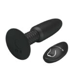 Remote-Controlled Anal Plug with Vibration and Rotation - USB - Image 3