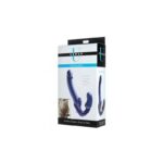 Revolver II Vibrating Strapless Strap On Dildo Blue - Image 5
