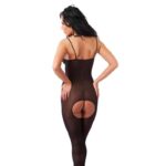 Fantasy Open Catsuit Black One Size - Image 3