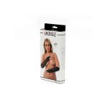 Semi-Transparent Gloves Black One Size - Image 2