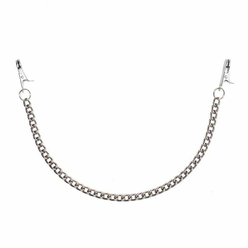 Rimba-Bondage-Play-Nipple-Clamps Nipple Clamps Chain - Image 1