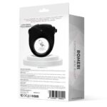 Romeri Ring + Vibrating Bullet Silicone Black - Image 3