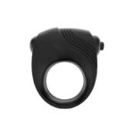 Romeri Ring + Vibrating Bullet Silicone Black - Image 4