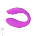 Roomie Couples Vibrator Unibody Liquid Silicone Remote Control USB - Image 5