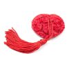 Rose Heart Nipple Covers Red by LATETOBED BDSM LINE image 2