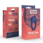 Rring Dinner Date Penis Ring with Vibration USB Silicone - Image 7