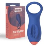 Rring One Nighter Penis Ring with Vibration USB Silicone - Image 7