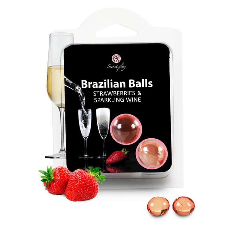 Secret-Play-2-strawberry-and-champagne-brazilian-balls-set Secret Play 2 strawberry and champagne brazilian balls set - Image 1
