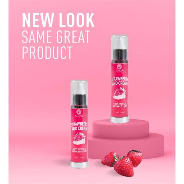 Hot Effect Strawberry with Cream Lubricant 50 ml - Image 5