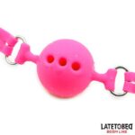 Silicone Breathable Ball Gag S - 4 cm - Image 4