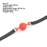 Silicone Breathable Ball Gag S - 4 cm - Image 15