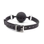 Silicone Breathable Ball Gags 4,5 cm Size M Black - Image 3
