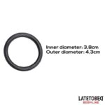 Silicone Cock Ring Diam. int. 3.8 cm Diam. ext. 4.3 cm - Image 2