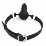 Silicone Dildo Gag Ball Adjustable 36-52 cm - Image 4
