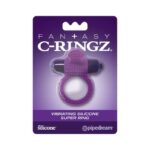Silicone Ring with Bullet Purple - Image 3