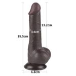 Sliding Skin Dual Layer Dildo 7.5 - Image 72