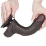 Sliding Skin Dual Layer Dildo 7.5 - Image 8