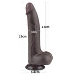 Sliding Skin Dual Layer Dildo 8.5 - Image 11