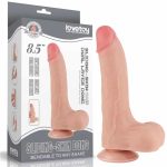 Sliding Skin Dual Layer Dildo 8.5 - Image 36