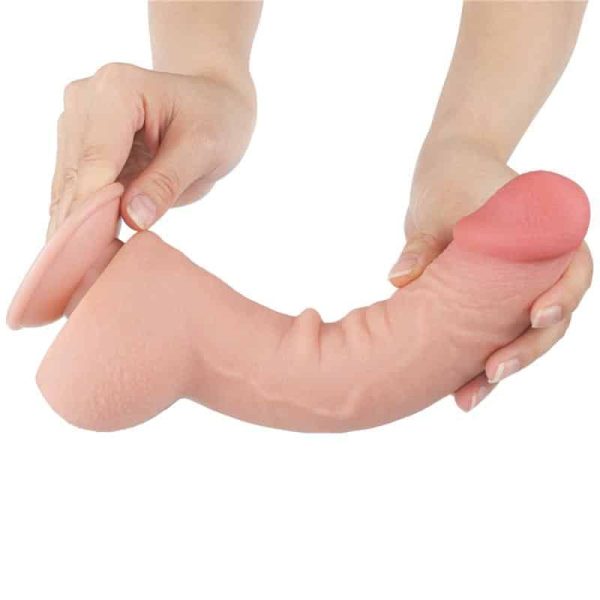 Sliding Skin Dual Layer Dildo 9.5 - Image 14