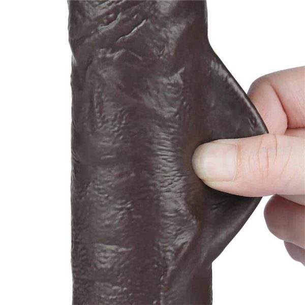 Sliding Skin Dual Layer Dildo 9.5 - Image 8