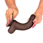 Slidy Realistic Dildo Dual Layer Retractable and Adjustable 7 - Image 12