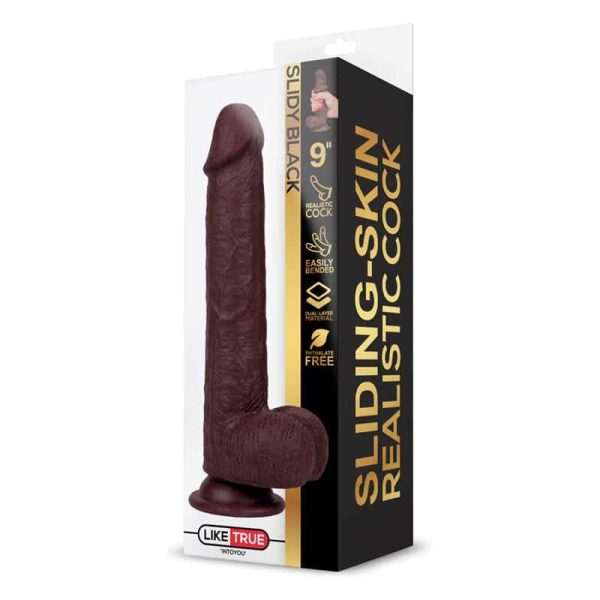 Slidy Realistic Dildo Dual Layer Retractable and Adjustable 9 - Image 10