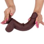 Slidy Realistic Dildo Dual Layer Retractable and Adjustable 9 - Image 11
