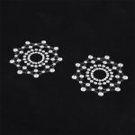 Snowflake Nipple Covers White - Image 2