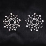 Snowflake Nipple Covers Hvid