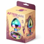 Space Journey Multicolor Butt Plug with Jewel Size S - Image 2