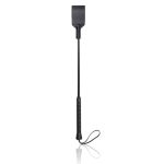 Square riding crop with silver studs 53 cm - Image 3