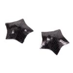 Star Nipple Covers with Black Sequins - Image 2