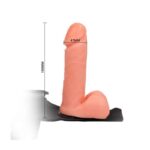 Strap-On with Dildo and Testicles 17.5 cm - Image 5