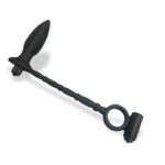 Sugilite Vibrating Anal Plug with Penis Ring with vibration - Image 3