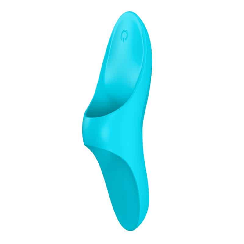 Teaser-Finger-Vibrator-Light-Blue Teaser Finger Vibrator Light Blue - Image 1