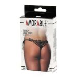 Thong Fantasy Black One Size - Image 3