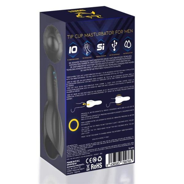 Tiper Tip Cup Masturbator for Men Silicone USB - Image 7