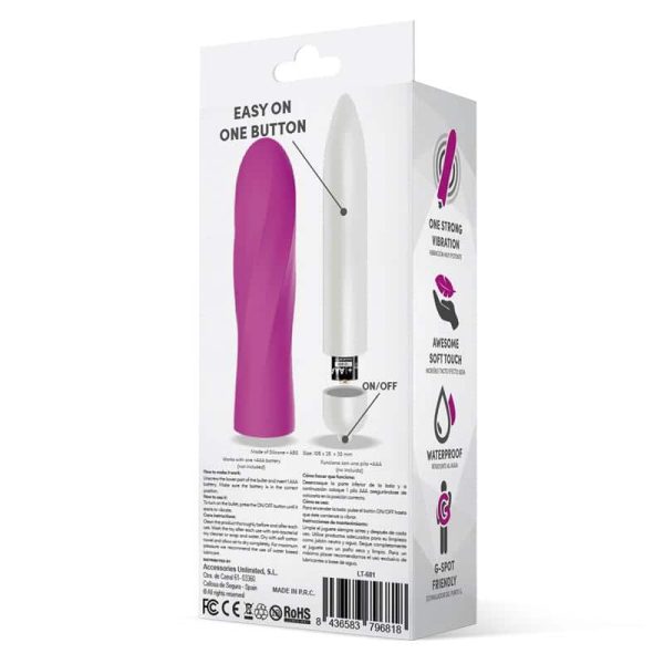 Trimy Easy Quick Vibrating Bullet Silicone Pink - Image 3