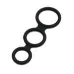 Triple Cock Ring Black - Image 2