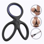Triple Penis and Testicles Ring Liquid Silicone - Image 5