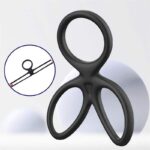 Triple Penis and Testicles Ring Liquid Silicone - Image 8