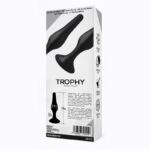 Trophy Anal Plug 13 cm Silicone Black - Image 3