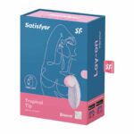 Tropical Tip with APP Satisfyer Connect Lilac - Image 7