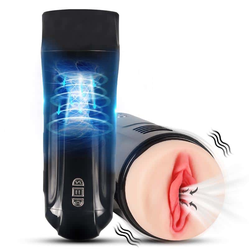 Truda-Automatic-Male-Masturbator-Vibration-and-Suction-Vagina Truda Automatic Male Masturbator Vibration and Suction Vagina - Image 1