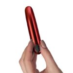 Truly Yours Vibrating Bullet Ruby Caress Metallic Red - Image 2